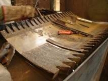 Soldagem de Revestimento Duro em Bagaceira de Moenda 37†x 78â€